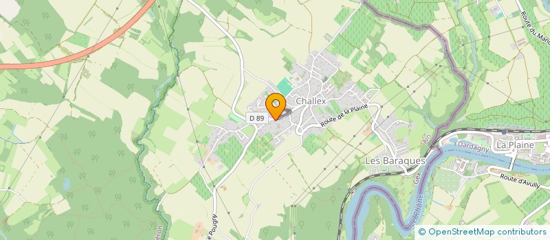 localisation de l'entreprise MONSIEUR LUCAS BARBARO  CHALLEX