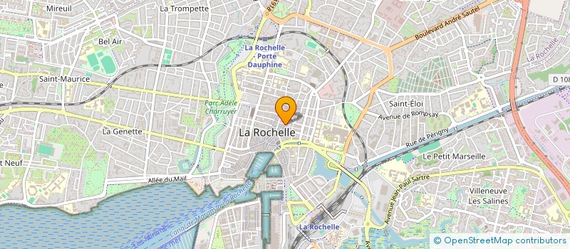 localisation de l'entreprise MONSIEUR LUCAS BARBEIRO  LA ROCHELLE