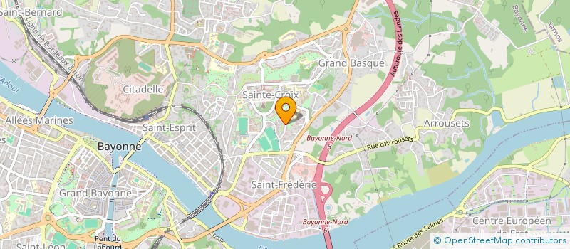 localisation de l'entreprise MONSIEUR LUCAS BARILLER  BAYONNE