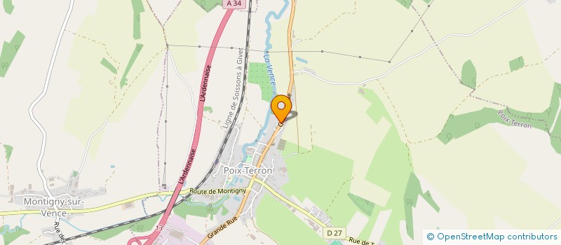 localisation de l'entreprise MONSIEUR LUCAS BARRE  GUIGNICOURT-SUR-VENCE