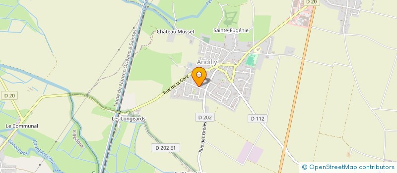 localisation de l'entreprise MONSIEUR LUCAS BARRE  ANDILLY