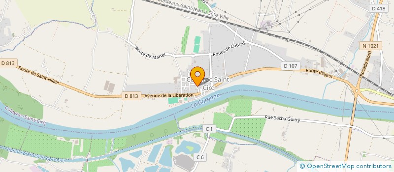 localisation de l'entreprise MONSIEUR LUCAS BARREAU  COLAYRAC-SAINT-CIRQ