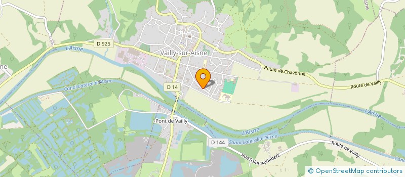 localisation de l'entreprise MONSIEUR LUCAS BARTKOWIAK  VAILLY-SUR-AISNE