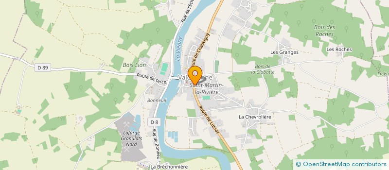 localisation de l'entreprise MONSIEUR LUCAS BASTIEN  VALDIVIENNE