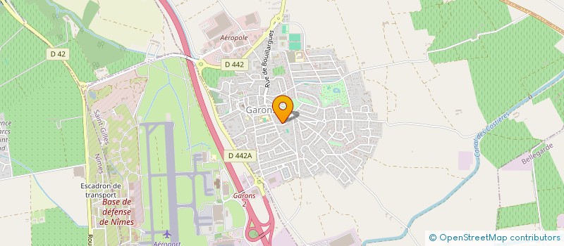 localisation de l'entreprise MONSIEUR LUCAS BATAILLE  GARONS