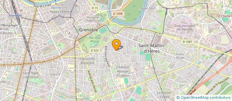 localisation de l'entreprise MONSIEUR LUCAS BAUER à GRENOBLE