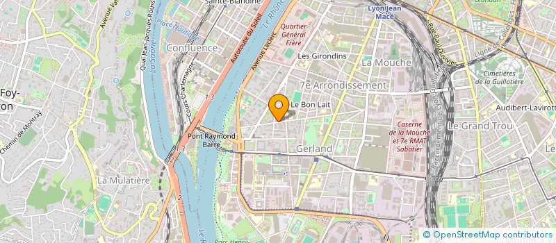 localisation de l'entreprise MONSIEUR LUCAS BAYLE MULATON  LYON