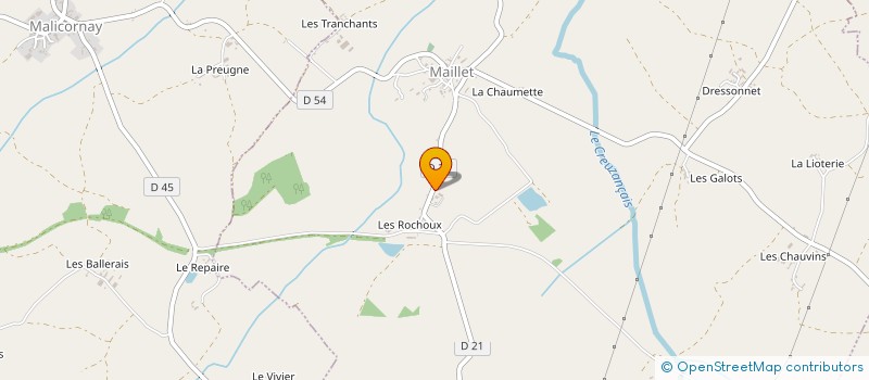 localisation de l'entreprise MONSIEUR LUCAS BAYLOT à MAILLET