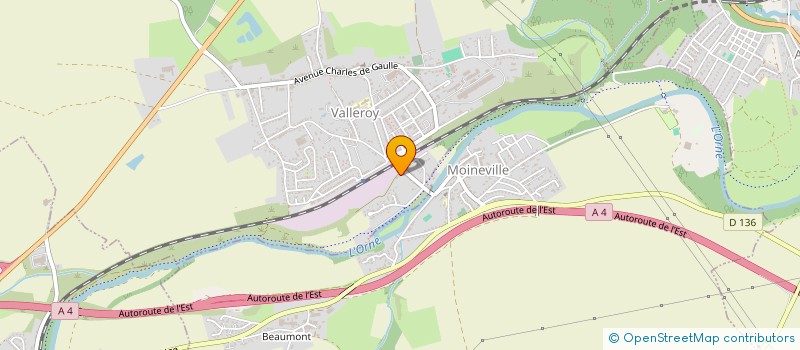 localisation de l'entreprise MONSIEUR LUCAS BELISSONT  VALLEROY