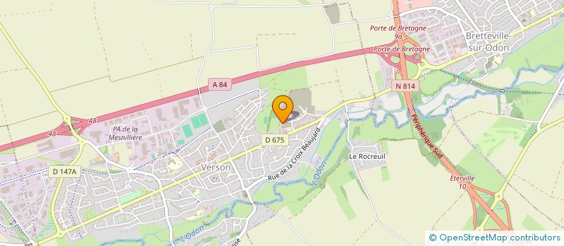 localisation de l'entreprise MONSIEUR LUCAS BENNOUR  VERSON