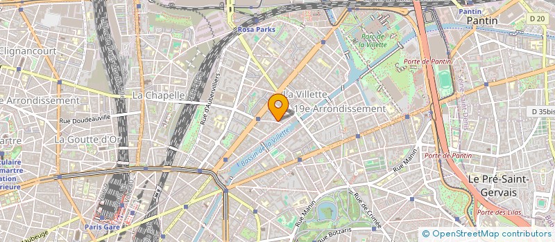 localisation de l'entreprise MONSIEUR LUCAS BERGERET  PARIS