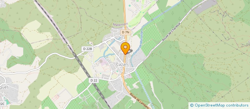 localisation de l'entreprise MONSIEUR LUCAS BERIDON  VERNEGUES