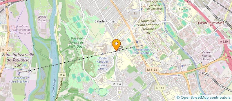 localisation de l'entreprise MONSIEUR LUCAS BERKOUK  TOULOUSE