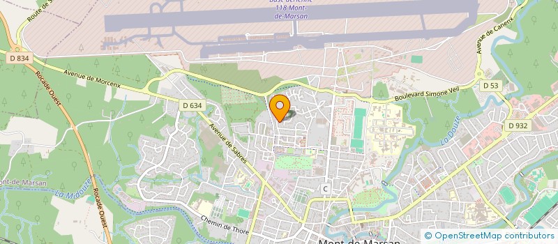 localisation de l'entreprise MONSIEUR LUCAS BERRY  MONT-DE-MARSAN