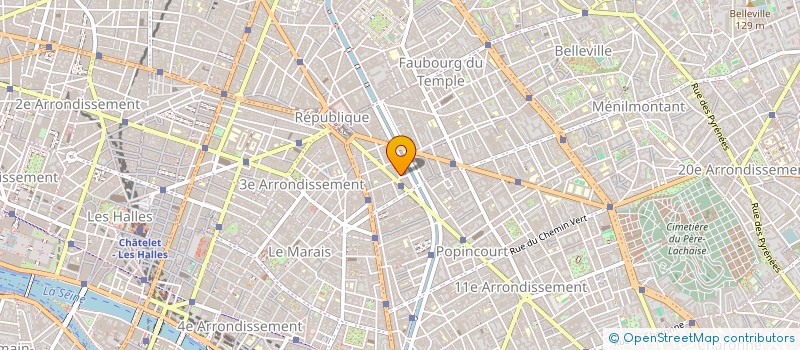 localisation de l'entreprise MONSIEUR LUCAS BERTRAC  DO REGO  PARIS