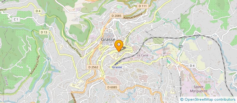 localisation de l'entreprise MONSIEUR LUCAS BERTRAND à GRASSE