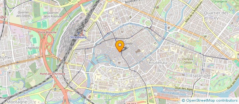 localisation de l'entreprise MONSIEUR LUCAS BERTRAND à STRASBOURG