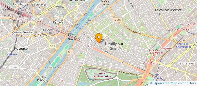 localisation de l'entreprise MONSIEUR LUCAS BERTRON à NEUILLY-SUR-SEINE