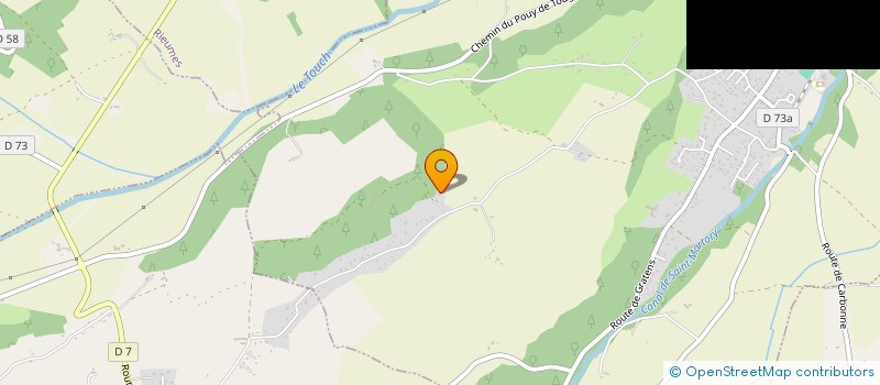 localisation de l'entreprise MONSIEUR LUCAS BESSET  BERAT