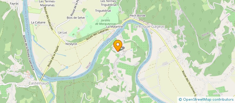 localisation de l'entreprise MONSIEUR LUCAS BEVIN  CENAC-ET-SAINT-JULIEN