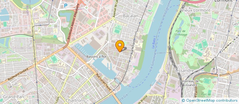 localisation de l'entreprise MONSIEUR LUCAS BEYOU  BORDEAUX