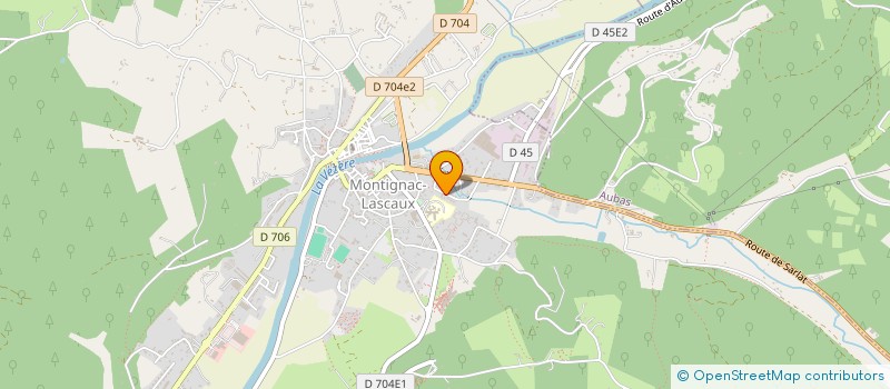 localisation de l'entreprise MONSIEUR LUCAS BEZANCON  MONTIGNAC-LASCAUX