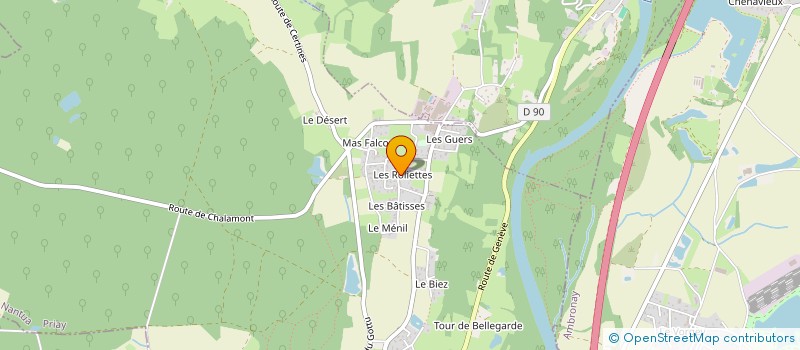 localisation de l'entreprise MONSIEUR LUCAS BIESSY  PRIAY