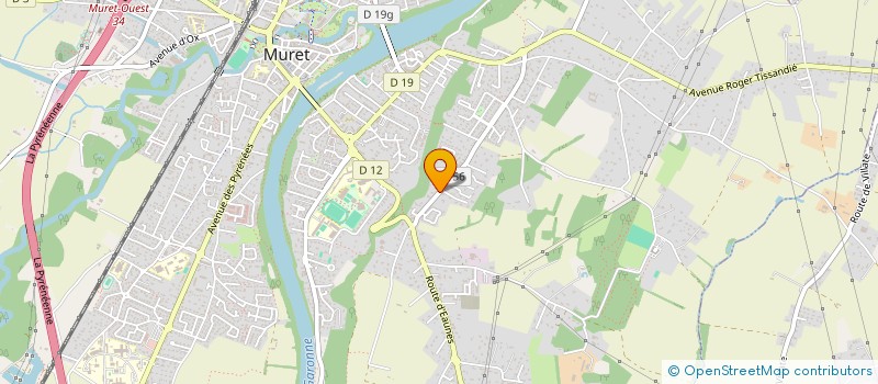 localisation de l'entreprise MONSIEUR LUCAS BIGOT  MURET