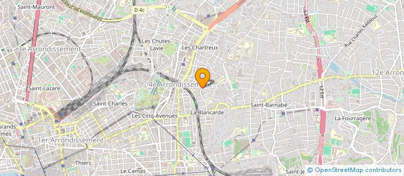 localisation de l'entreprise MONSIEUR LUCAS BLANC à MARSEILLE