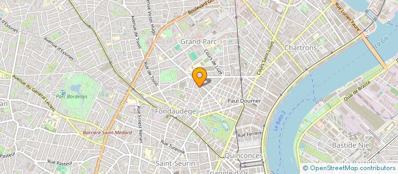 localisation de l'entreprise MONSIEUR LUCAS BONORIS  BORDEAUX