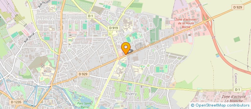 localisation de l'entreprise MONSIEUR LUCAS BORGNE  AMIENS