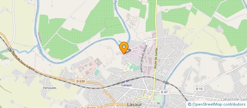 localisation de l'entreprise MONSIEUR LUCAS BORTOLOZZO  LAVAUR