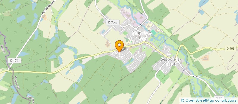 localisation de l'entreprise MONSIEUR LUCAS BOSCHERT  SEPPOIS-LE-BAS