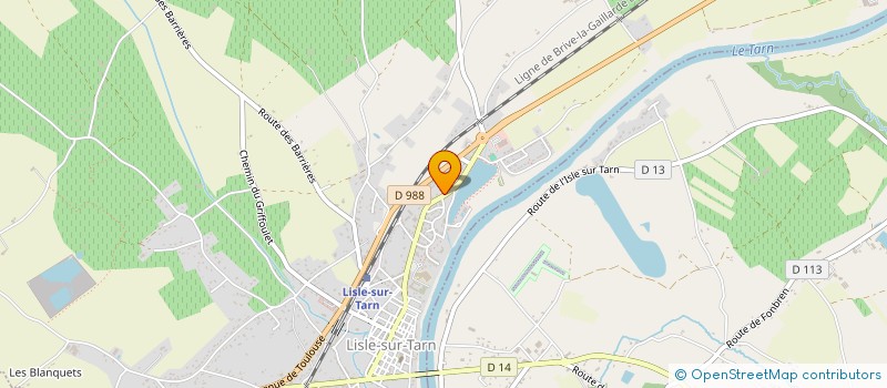 localisation de l'entreprise MONSIEUR LUCAS BOTTER à LISLE-SUR-TARN
