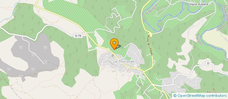 localisation de l'entreprise MONSIEUR LUCAS BOUADI  LE THORONET