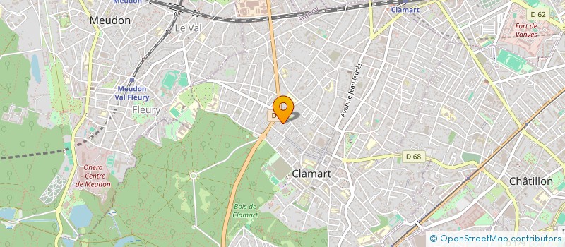 localisation de l'entreprise MONSIEUR LUCAS BOUBIDI à CLAMART