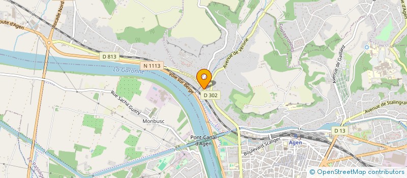 localisation de l'entreprise MONSIEUR LUCAS BOUCAUD  AGEN