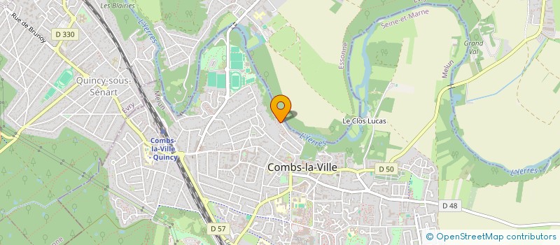 localisation de l'entreprise MONSIEUR LUCAS BOUCHEZ  COMBS-LA-VILLE