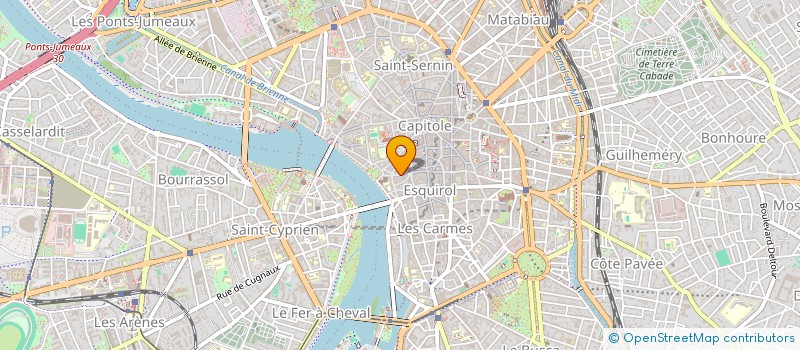 localisation de l'entreprise MONSIEUR LUCAS BOURGELA à TOULOUSE