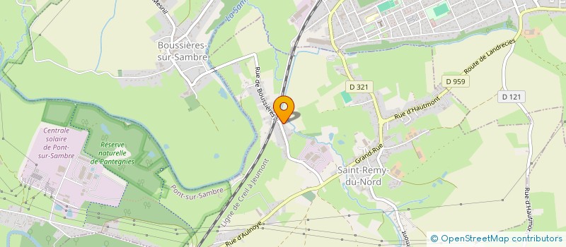 localisation de l'entreprise MONSIEUR LUCAS BOURGEOIS  SAINT-REMY-DU-NORD