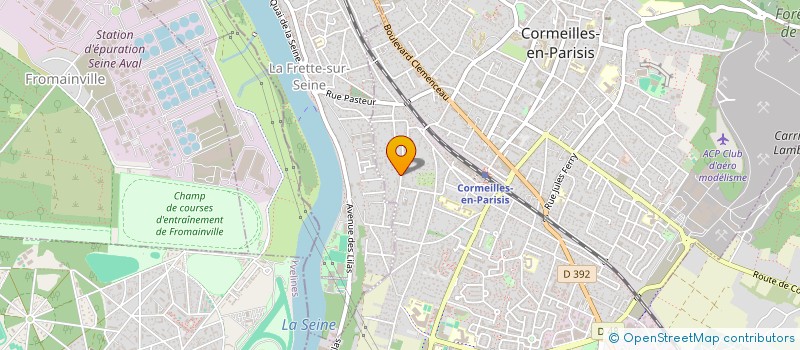 localisation de l'entreprise MONSIEUR LUCAS BRETON  CORMEILLES-EN-PARISIS