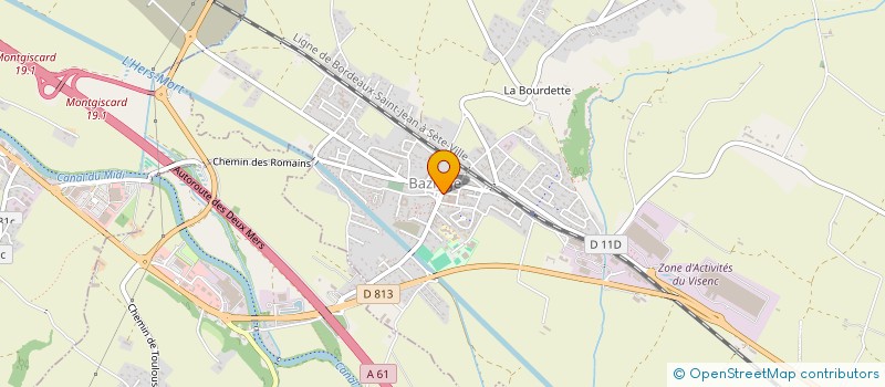 localisation de l'entreprise MONSIEUR LUCAS BRIERE  TOULOUSE