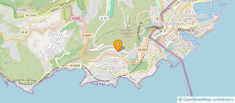 localisation de l'entreprise MONSIEUR LUCAS BROUSSE  CAP-D'AIL