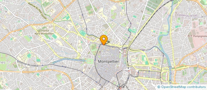 localisation de l'entreprise MONSIEUR LUCAS BROUTIN à MONTPELLIER