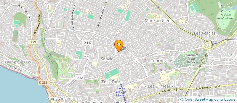 localisation de l'entreprise MONSIEUR LUCAS BROWANG  LE HAVRE