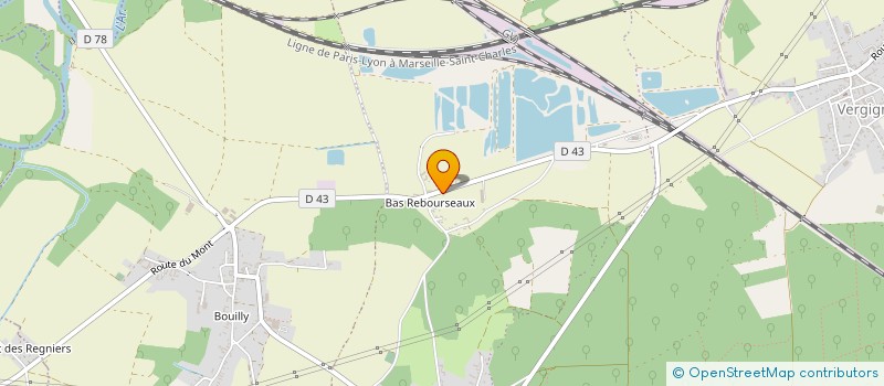 localisation de l'entreprise MONSIEUR LUCAS BUSIERE  VERGIGNY