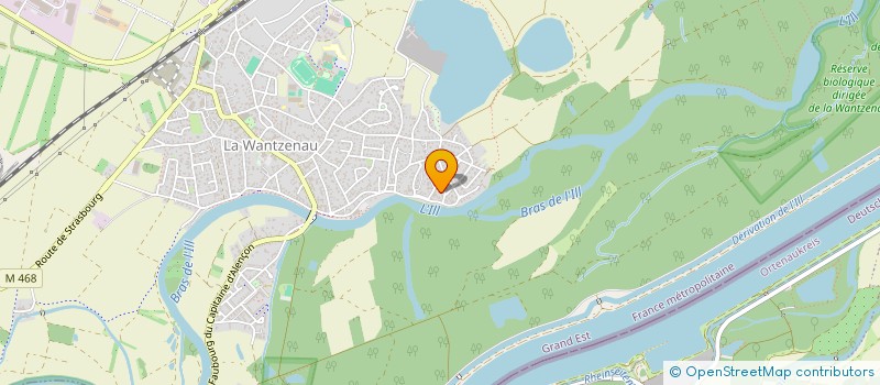 localisation de l'entreprise MONSIEUR LUCAS CAAMAL XICUM  LA WANTZENAU