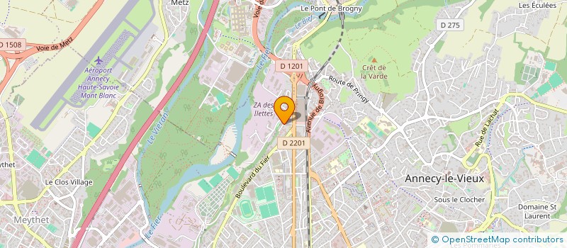 localisation de l'entreprise MONSIEUR LUCAS CALABRO  ANNECY