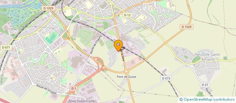 localisation de l'entreprise MONSIEUR LUCAS CALCAGNILE  NEUVILLE-SAINT-AMAND