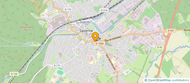 localisation de l'entreprise MONSIEUR LUCAS CAMBAS  SAVERNE